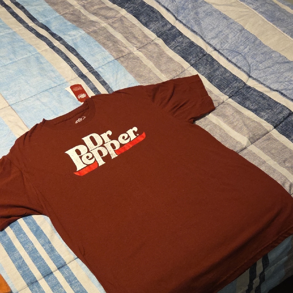 Dr Pepper Men's Brown Graphic Tee